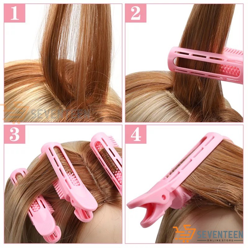 KLIP RAMBUT KOREA / ROLL RAMBUT / ALAT KERITING RAMBUT PREMIUM / FLUFFY HAIR CLIP ROOT STYLING