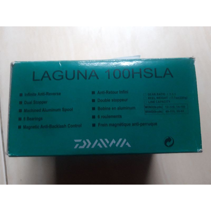 reel BC daiwa laguna100hsla