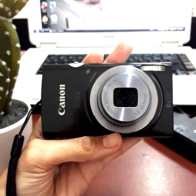 [Fullset] Kamera Pocket Canon IXUS 160 Bekas Preloved Mulus