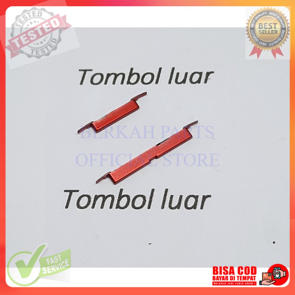 TOMBOL ON OFF LUAR OPPO A83 A 83 MERAH