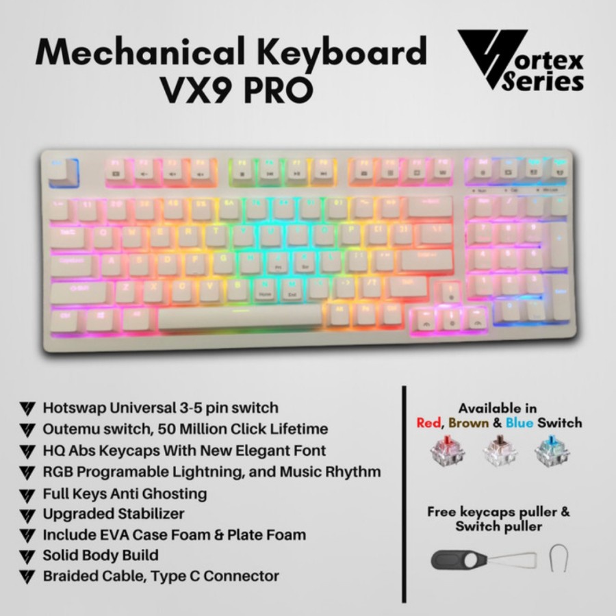 VortexSeries VX9 Pro Mechanical Keyboard ORIGINAL