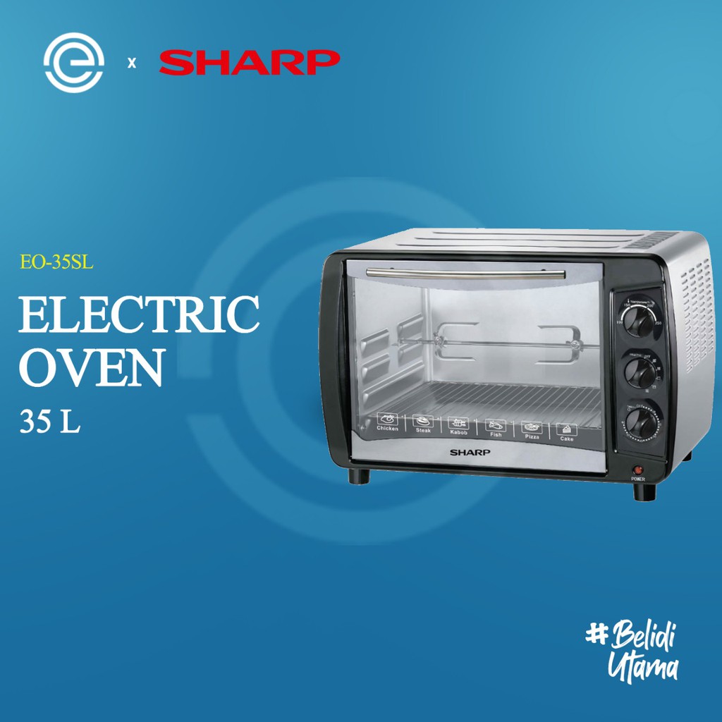 SHARP Oven Listrik 35 Liter EO-35SL