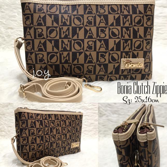 Tas Murah/Tas Lokal/Branded/Clutch/Bonia Clutch Zippie