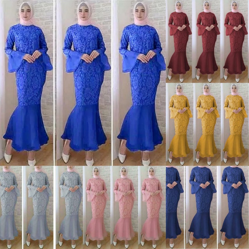 MAXI DRESS DUYUNG / MERMAID