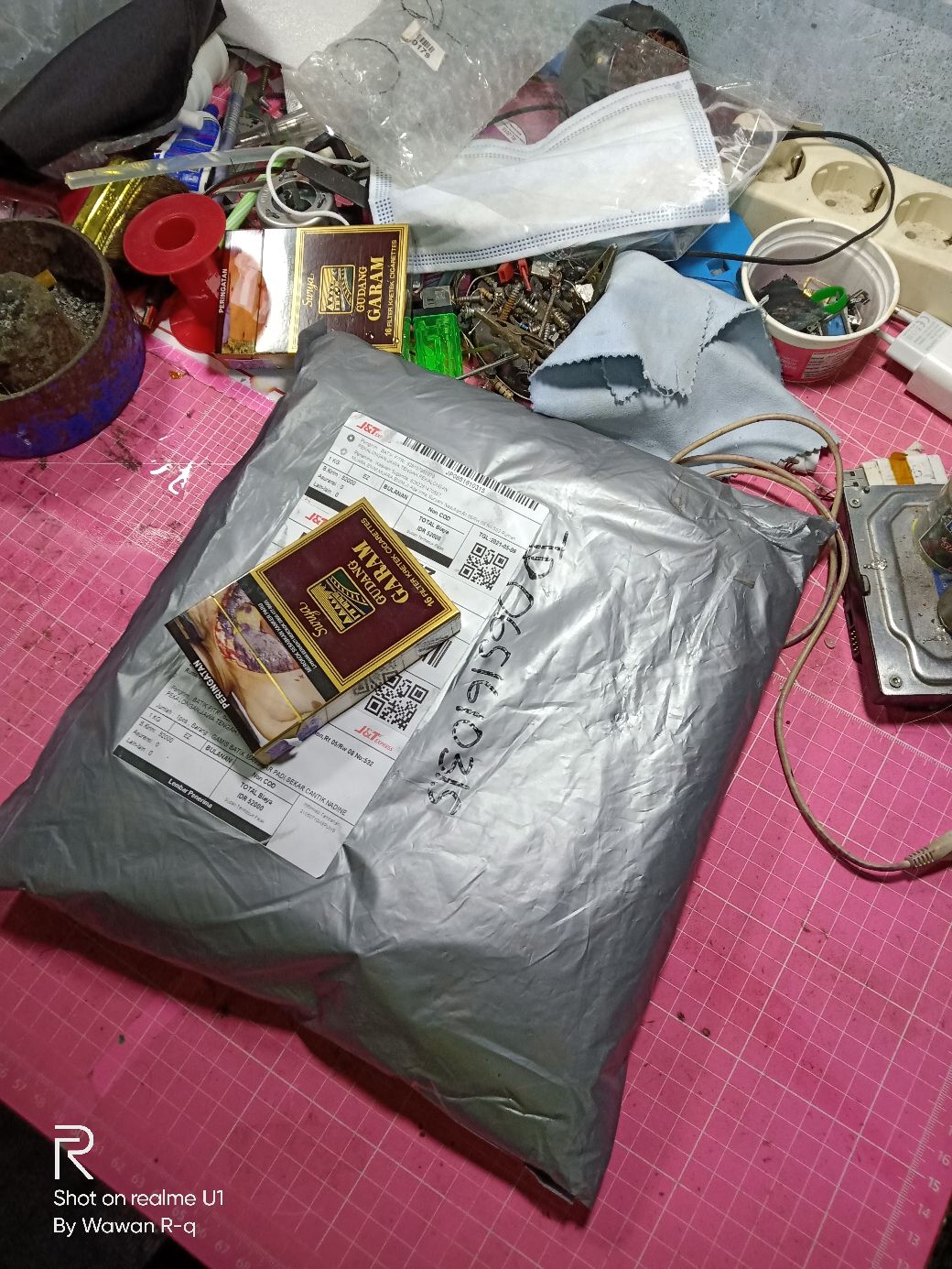 Gamis Batik Manggar Padi Sekar Cantik Nadine Allsize Jumbo Hijab