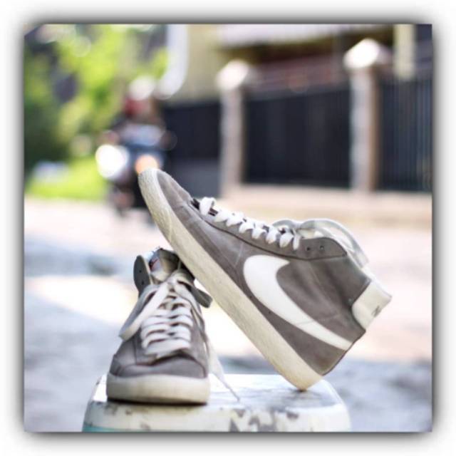 Nike blazer mid grey original second