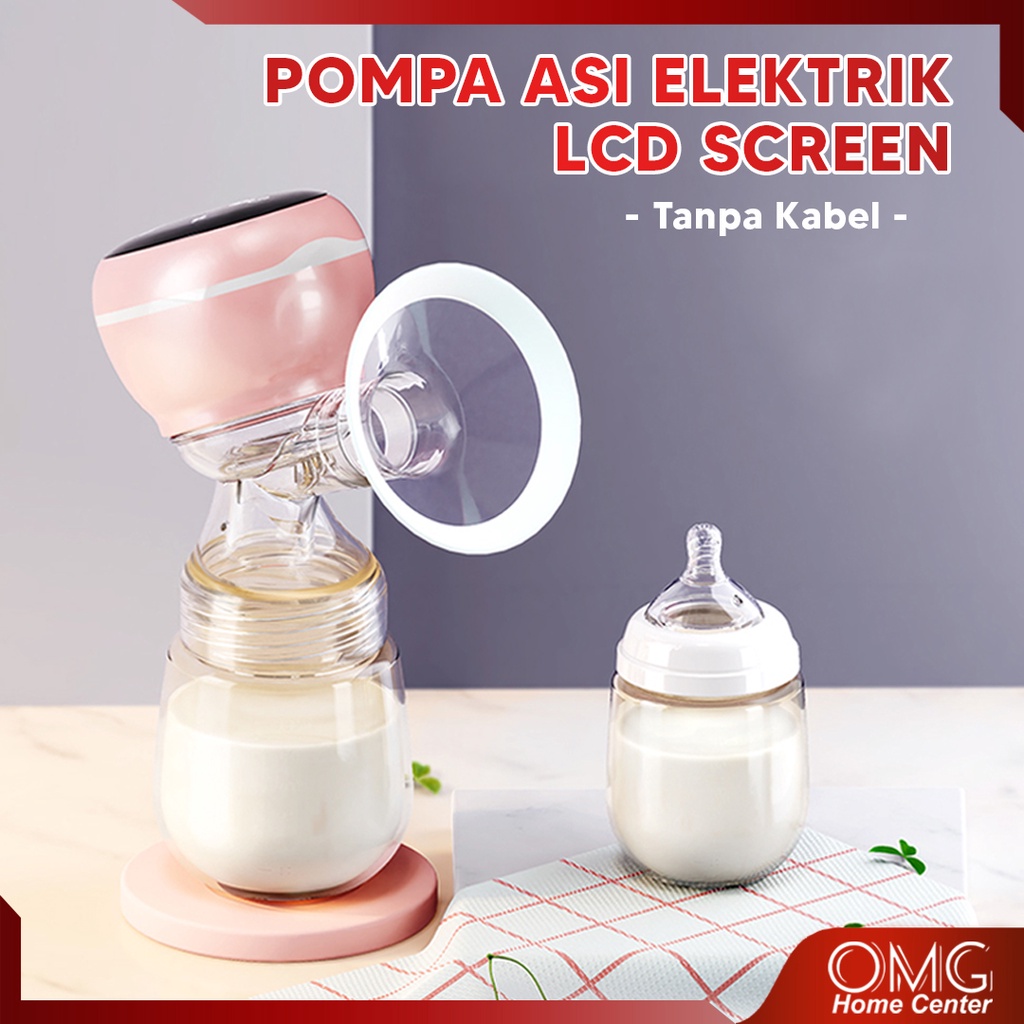 POMPA ASI ELEKTRIK Tanpa Kabel BREAST PUMP ELECTRIC Otomatis Rechargeable Portable Botol Susu Bayi