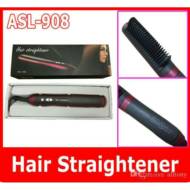 Catok Sisir Pelurus Rambut Fast Hair Straightener