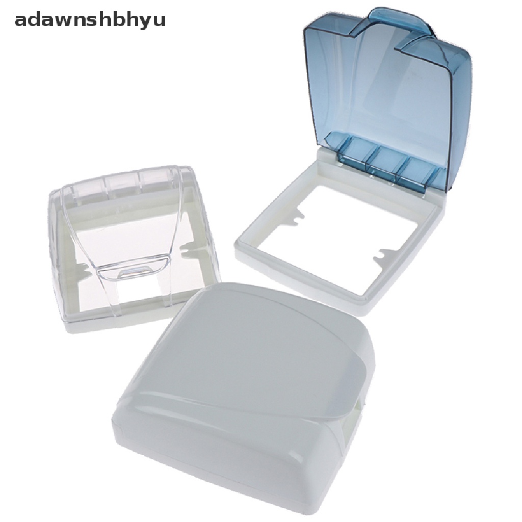 Adawnshbhyu Saklar Dinding Plastik Waterproof Cover Box 86Type Wall Light Panel Socket Tutup Flip