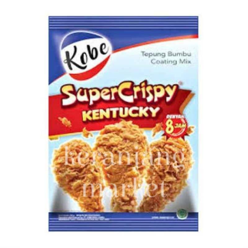 

Keranjang market kobe tepung supercrispy kentucky 210g