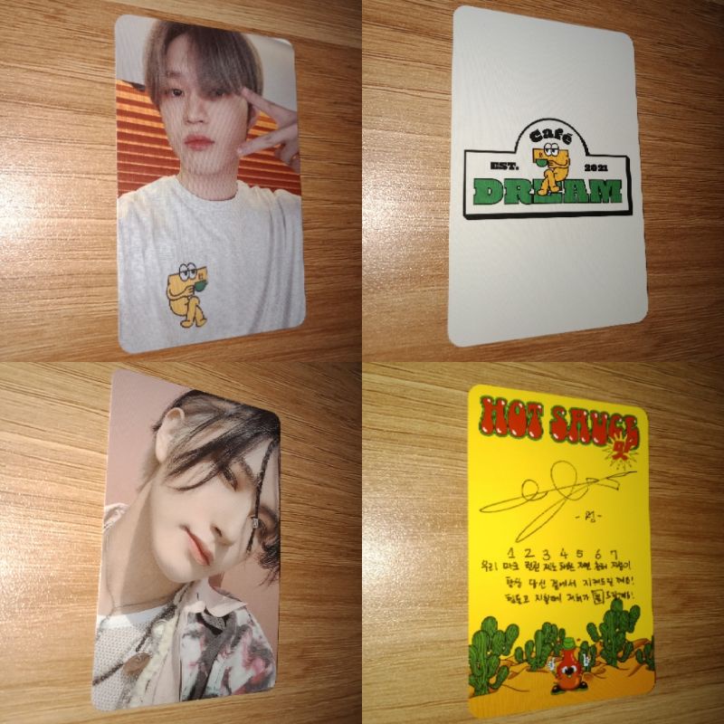 Photocard NCT Dream Hot Sauce PC Chenle Cafe 7 Dream
