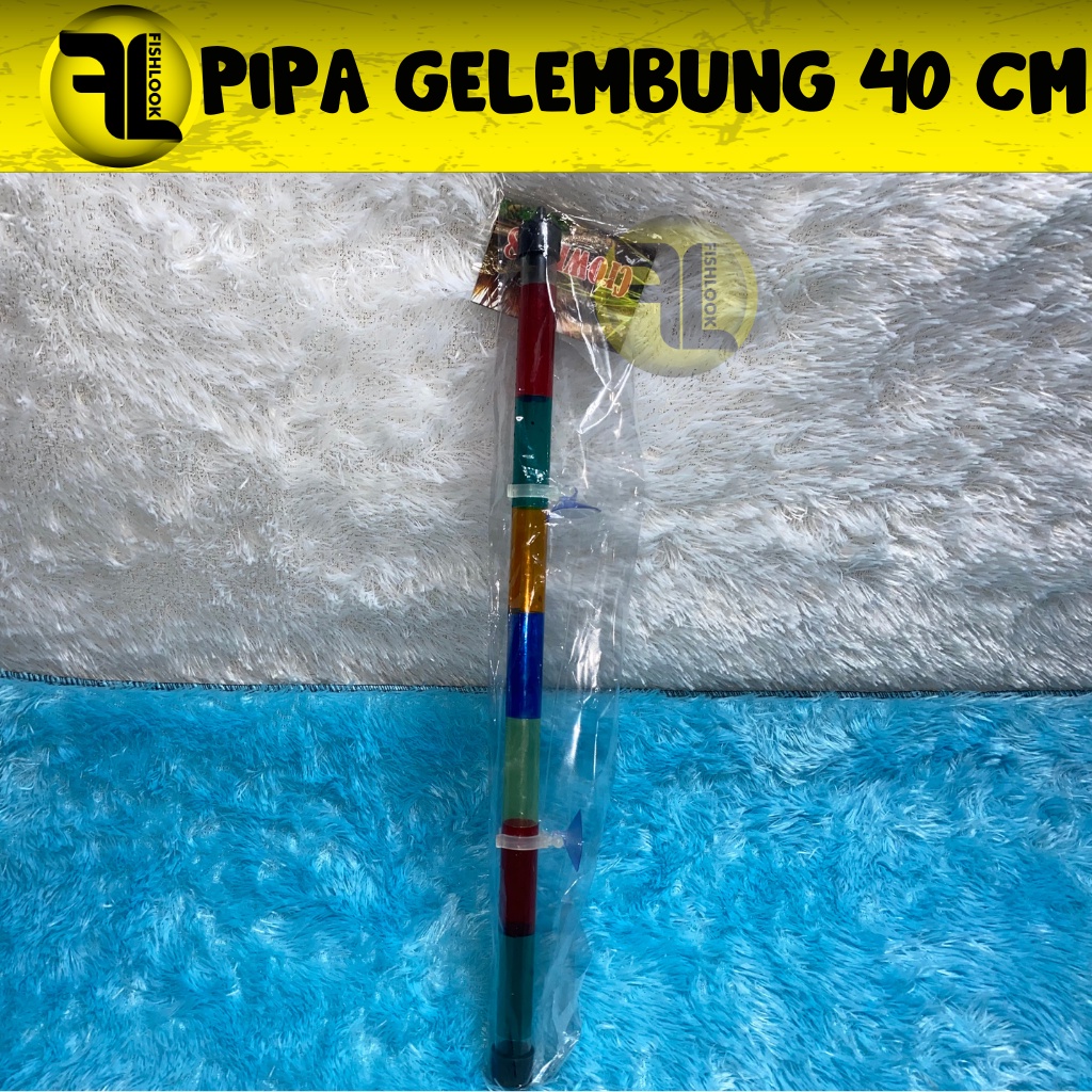 pipa 20cm 30cm 40cm gelembung udara angin aerator aquarium aquascape