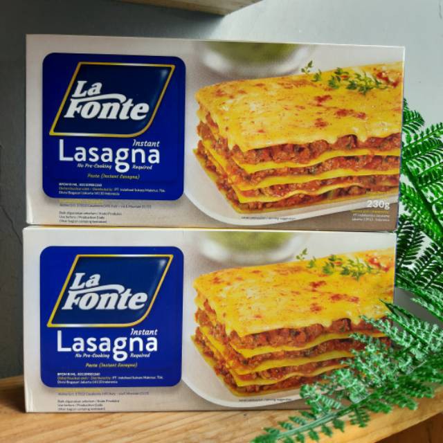 

Lasagna La Fonte 230 gr