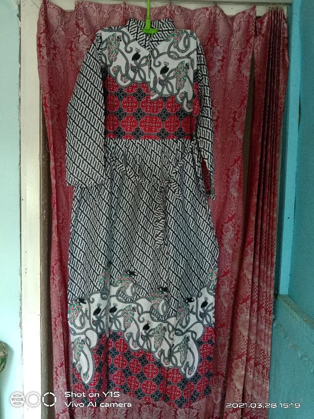 Batik Couple  Keluarga Ayah Ibu Dan Anak Murah Berkualitas Istimewa Motif Morena