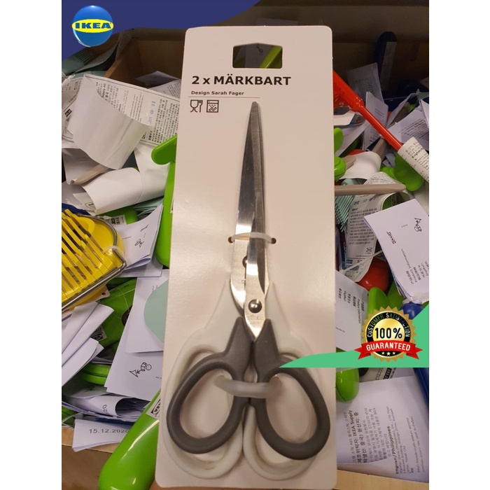 

Gunting Dapur Gunting set isi 2 MARKBART IKEEA Bahan Baja Tahan Karat