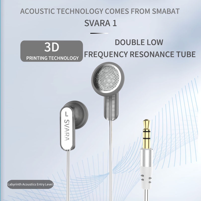 Smabat Svara 1 Earphone In Ear Hifi 15.4mm Bahan Titanium Drvier