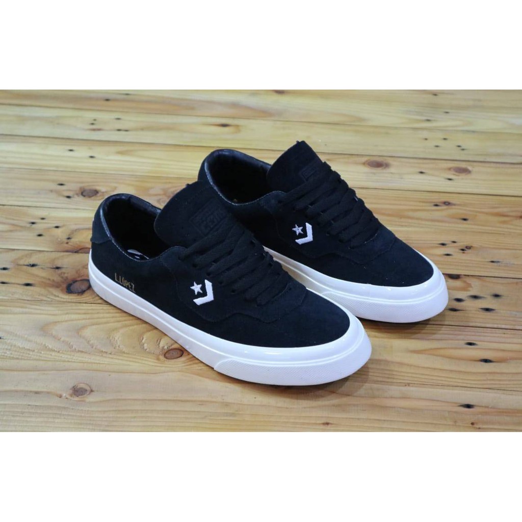 Sepatu Converse Louie Lopez Black White