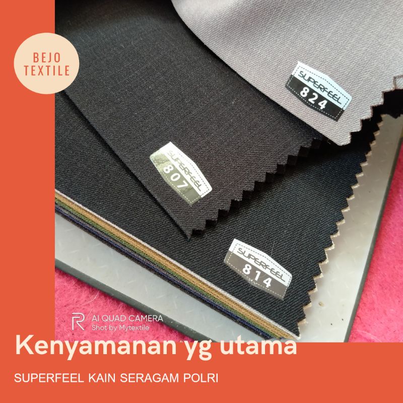kain superfeel seragam pdl polri wool sensation maxistyle