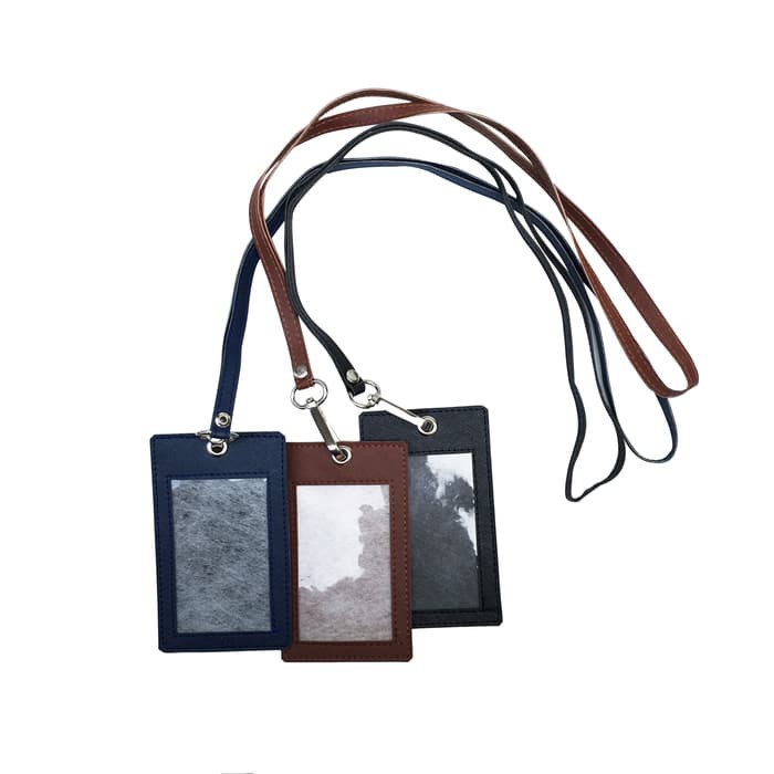 

ID Card Tali Panjang Kulit Safino