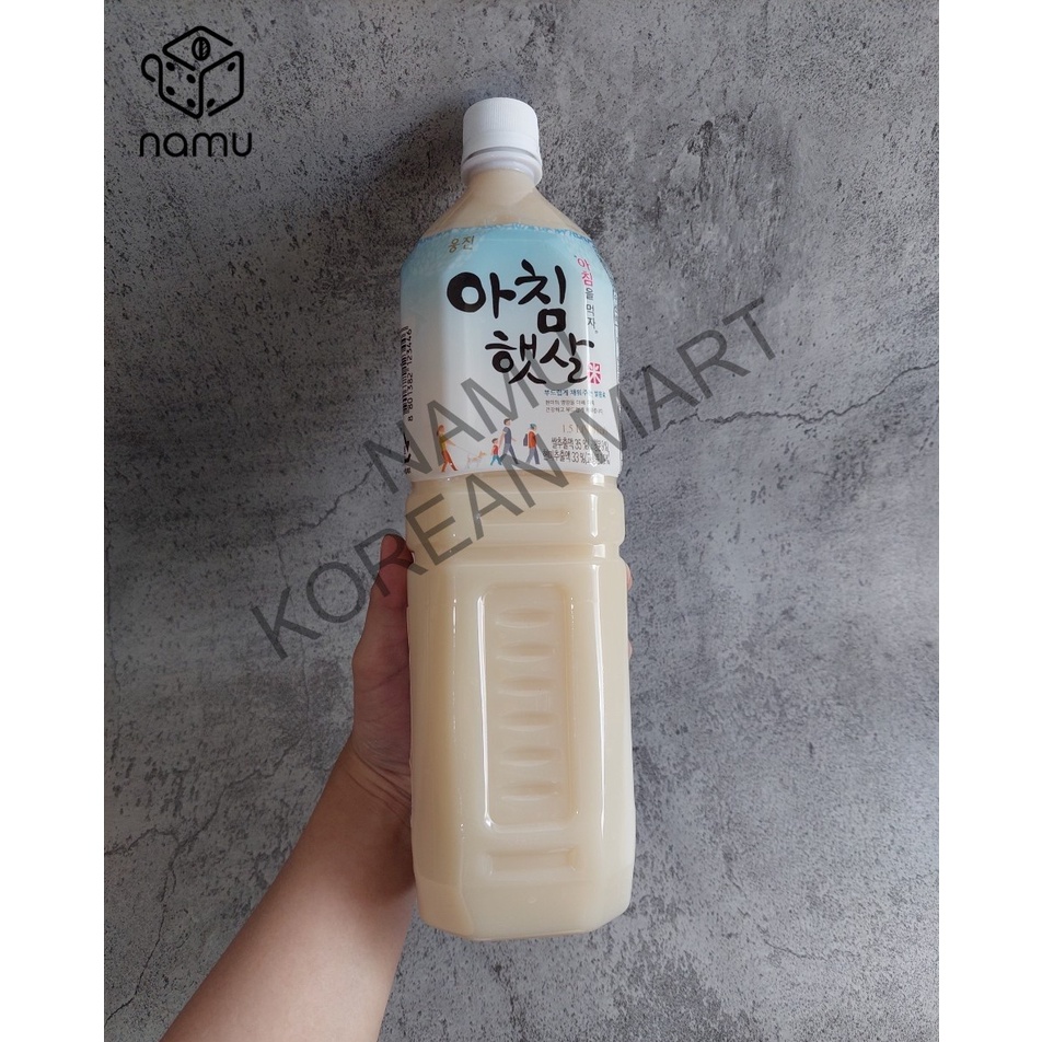 

Woongjin Morning Rice 1.5L Makgeolli Made in Korea Non Alkohol Minuman Beras Korea