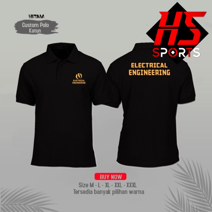 Poloshirt - Kaos Polo Electrical Engineering PLN - Polo kerah PLN