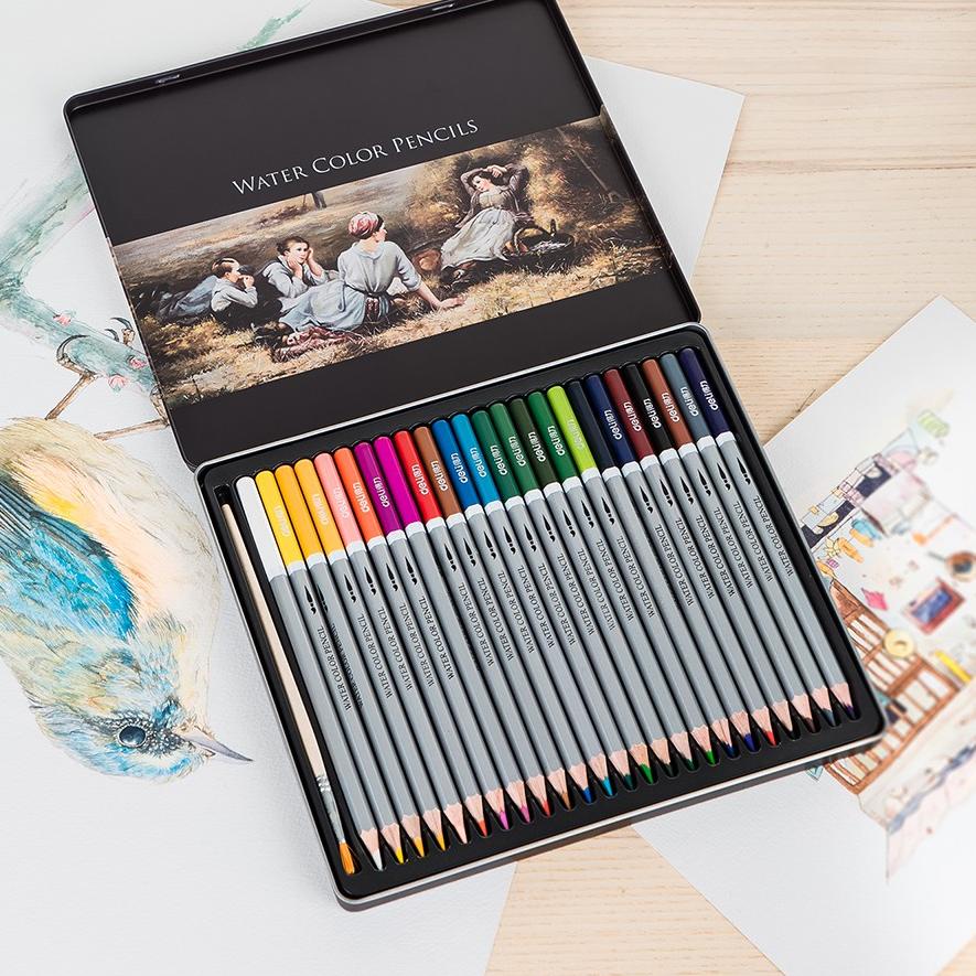 

Promo - Deli Pensil Warna 24/36/48/72 WARNA tidak beracun, dapat dicuci dan teknologi hybrid 6521