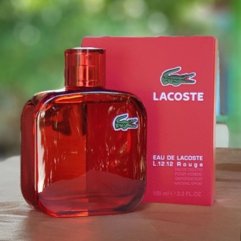 Jual Lacoste L.12.12 Rouge Pour Homme Edt 100Ml Indonesia|Shopee Indonesia