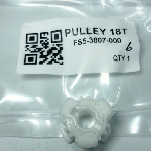 

Gear Pulley 18T Canon IR 5000/6570/5075 FS5-3807-000 Lokal