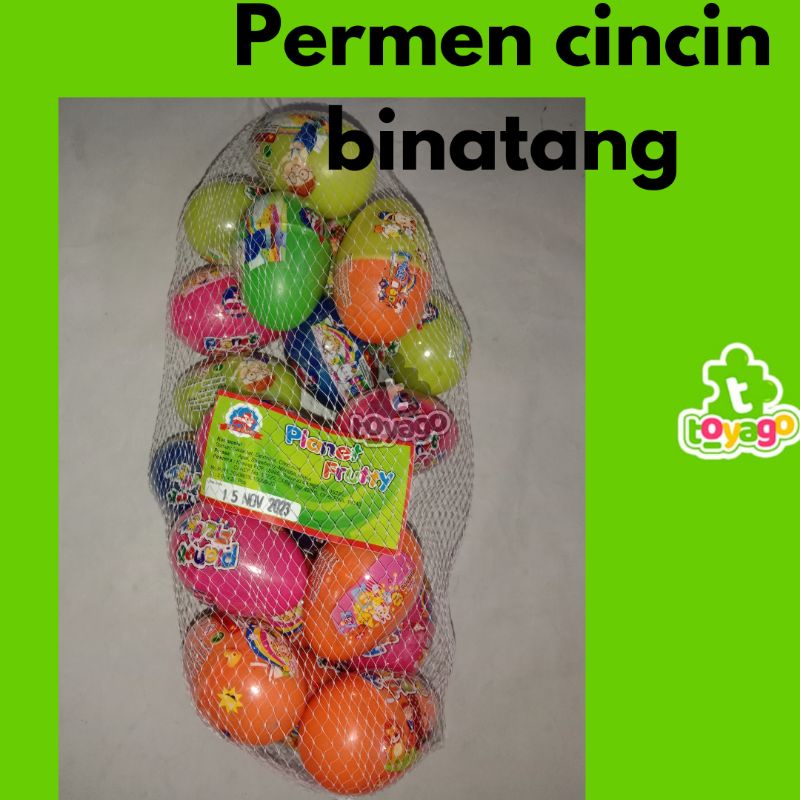 PERMEN Cincin Telur 20 Pcs Halal ( Grosir Murah)