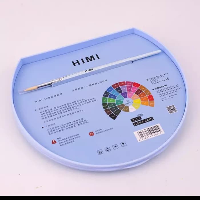 Miya HIMI Watercolor Cake 38 Warna