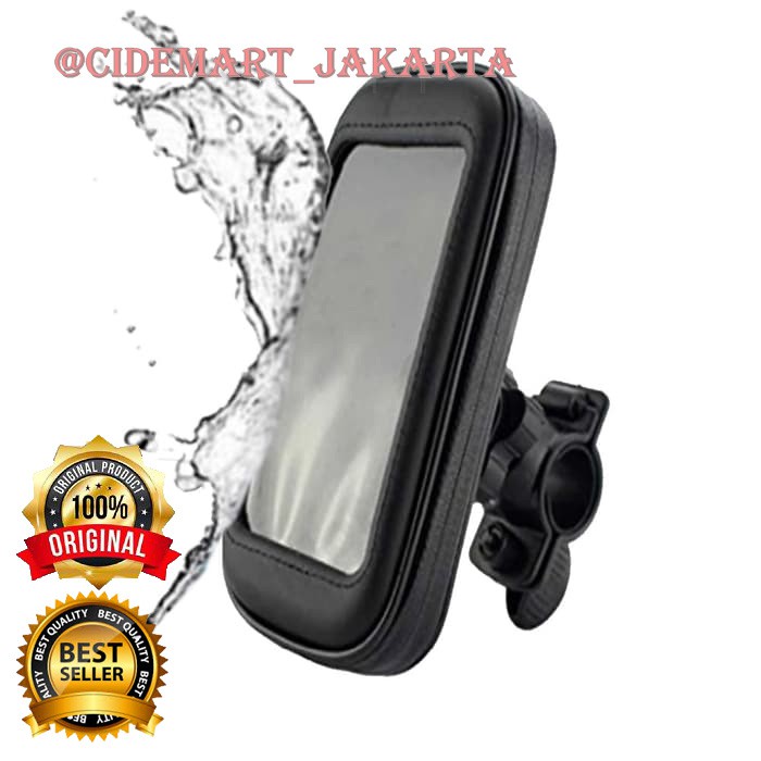 [ORIGINAL] HOLDER MOTOR WATERPROOF / HOLDER MOTOR ANTI AIR SERBAGUNA COCOK UNTUK GOJEK GRAB