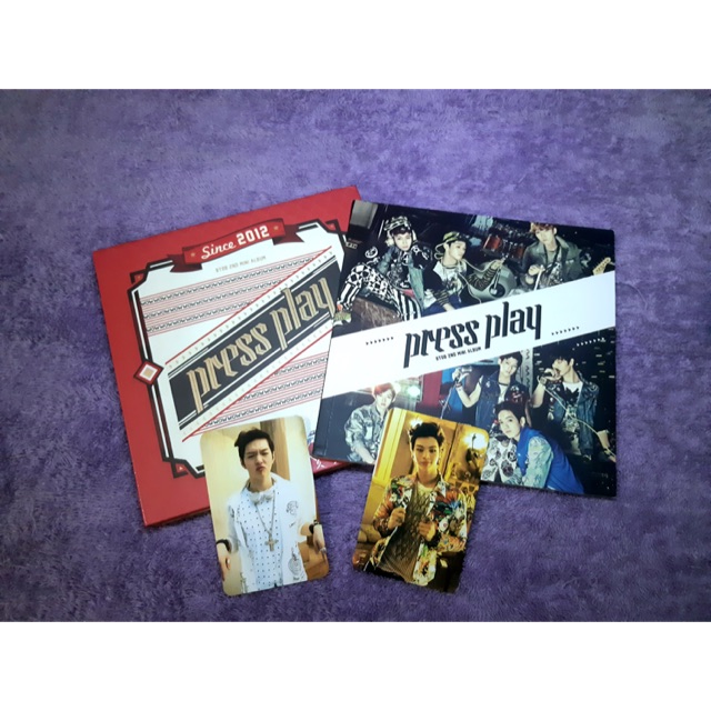 BTOB mini album PRESS PLAY