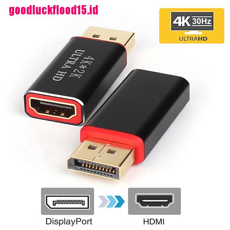 {LUCKID}4K Display Port To HDMI Male Female Adapter Converter DisplayPort DP To HDMI