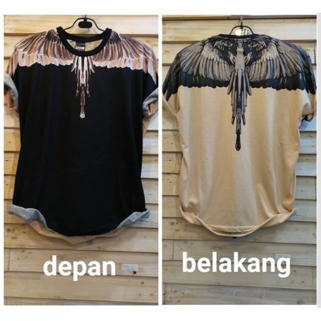 Baju Kaos Printing 3D Bangkok Thailand Arm Sayap Fullprint Full Print Spoon Import Impor Distro