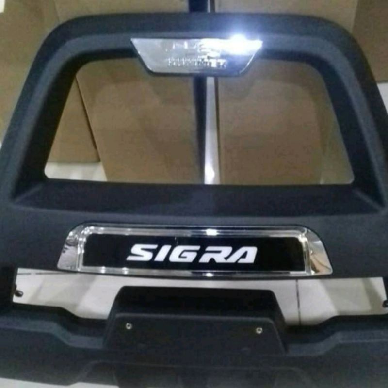 TANDUK BUMPER LAMPU LED  MOBIL DHAIHATSU SIGRA