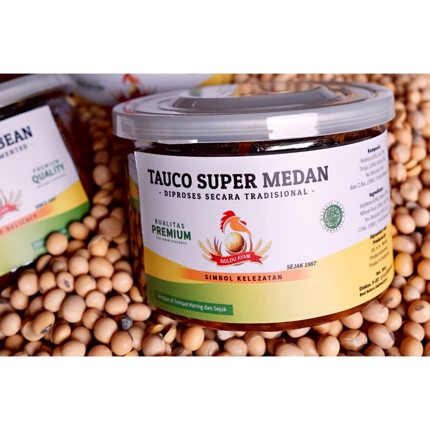 

Cap Ayam Tauco Medan 300gr/ Kualitas Premium
