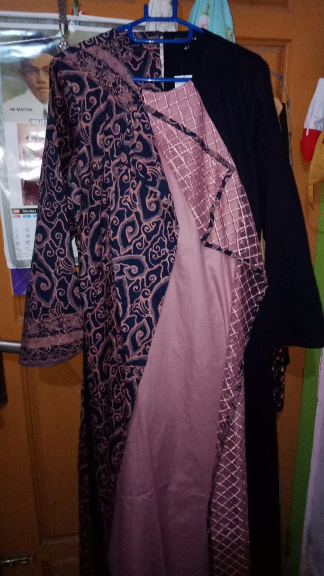 Gamis Batik Wtp 22 Mm Navi