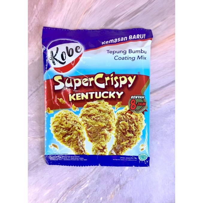 

KOBE Super Crispy Kentucky 850gr / Tepung Ayam instant