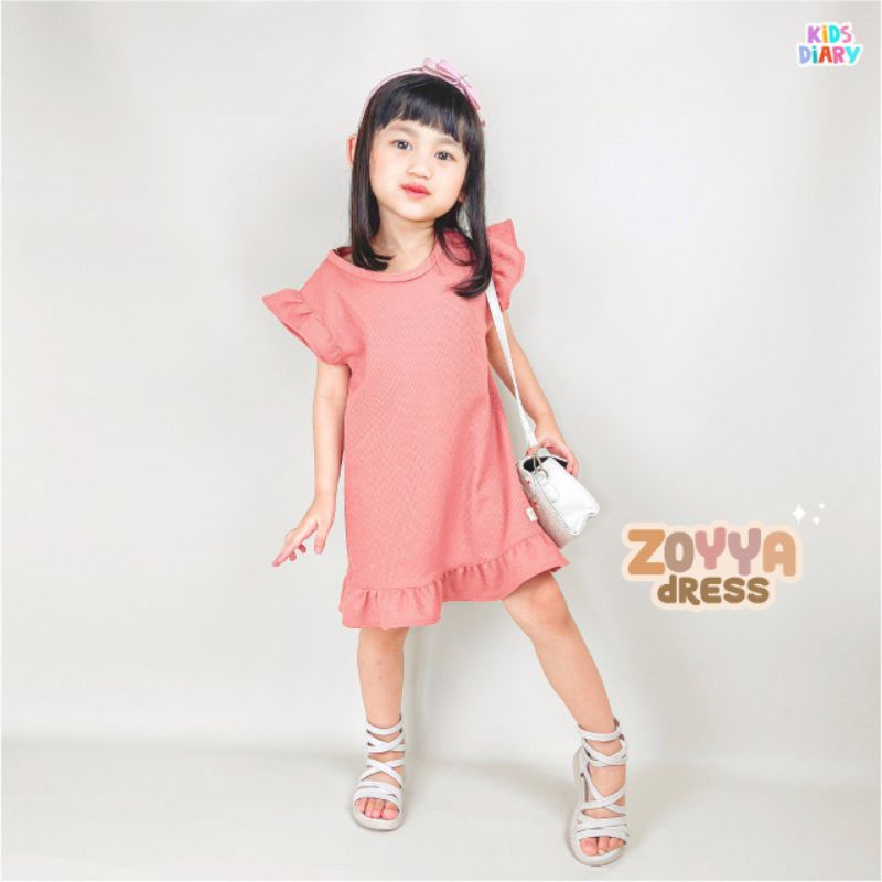 Kids Diary - Zoyya Dress dress anak perempuan usia 1- 10 tahun