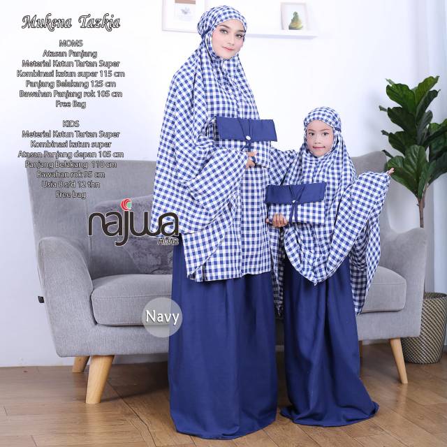 Couple Mukenah tazkia