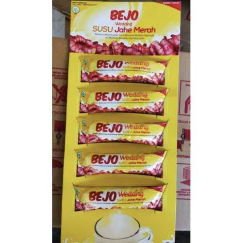 Bejo Susu Jahe Merah (Sujamer) 5 Sachet