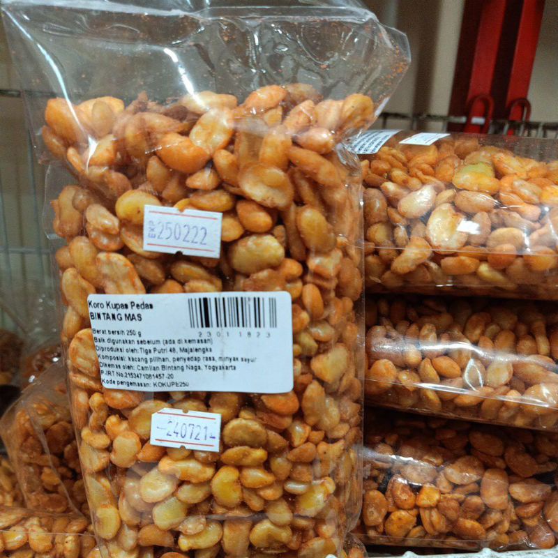 

Kacang Koro Pedas 250 gram