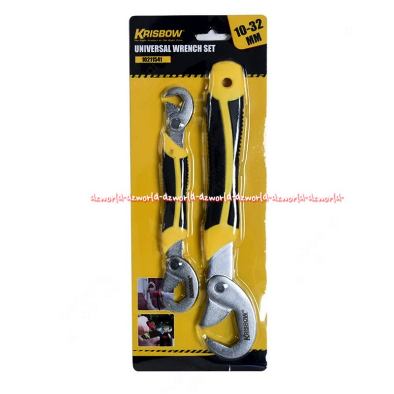 Krisbow Universal Wrench Set 10-32mm Alat Kunci Inggris 2Pcs