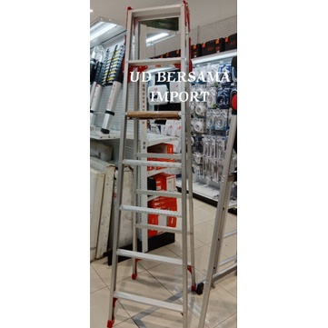 FIXSTEPS Tangga Aluminium 2in1 7 Step/Tangga Lipat/Ladder Alu