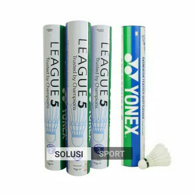 Shuttlecock Kok Badminton Bulutangkis Yonex League 5 Original