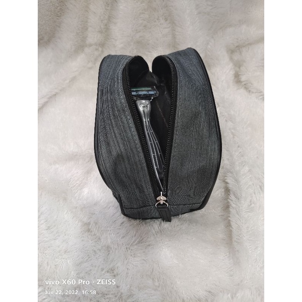 Amenity kit BVLGARI from First Class Emirates Airlines