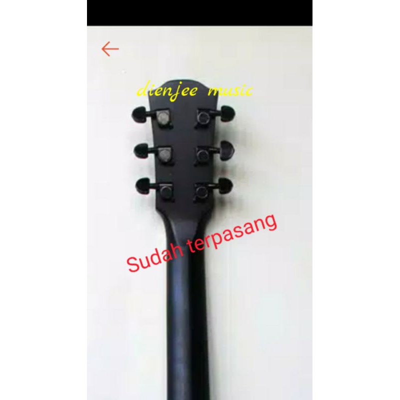 Dryer gitar / gitar tuning peg machines 6 pc 3L - 3R