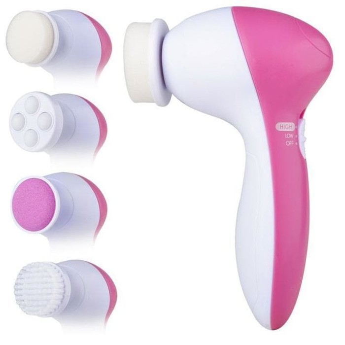 #LC-BeautyTools Alat Facial Wajah 5 IN 1 Face Beauty Care Massager