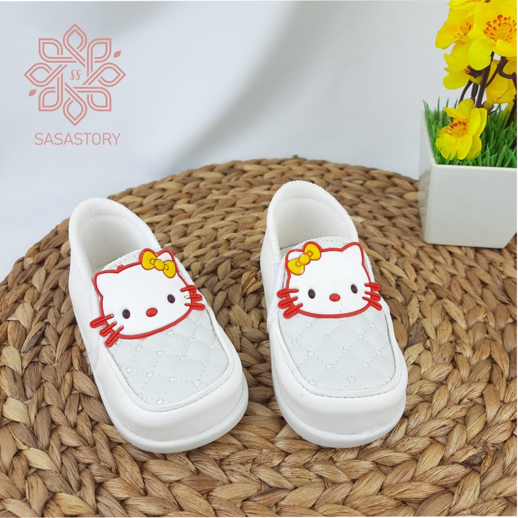 SEPATU ANAK PEREMPUAN KARAKTER KARTUN KUCING 1-3 TAHUN CA29