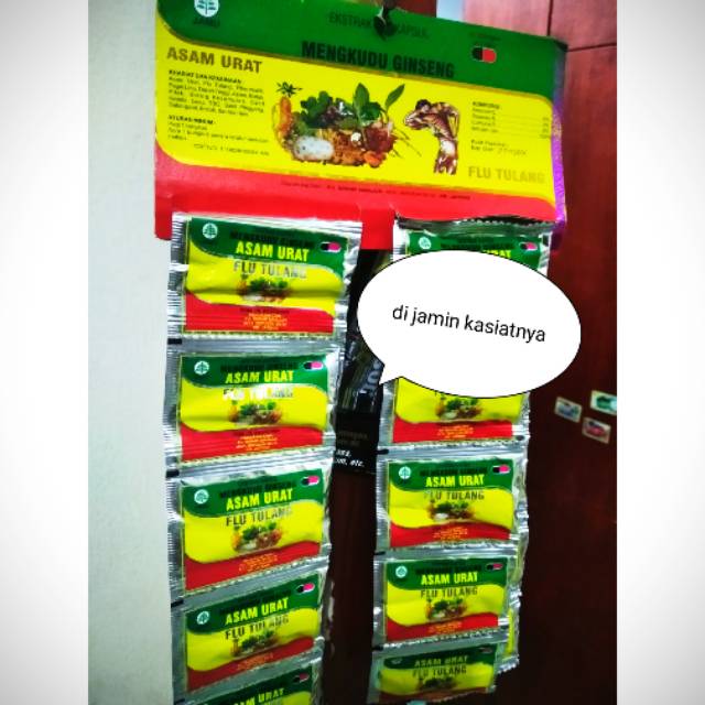 HERBAL ASAM URAT Mengkudu plus gingseng